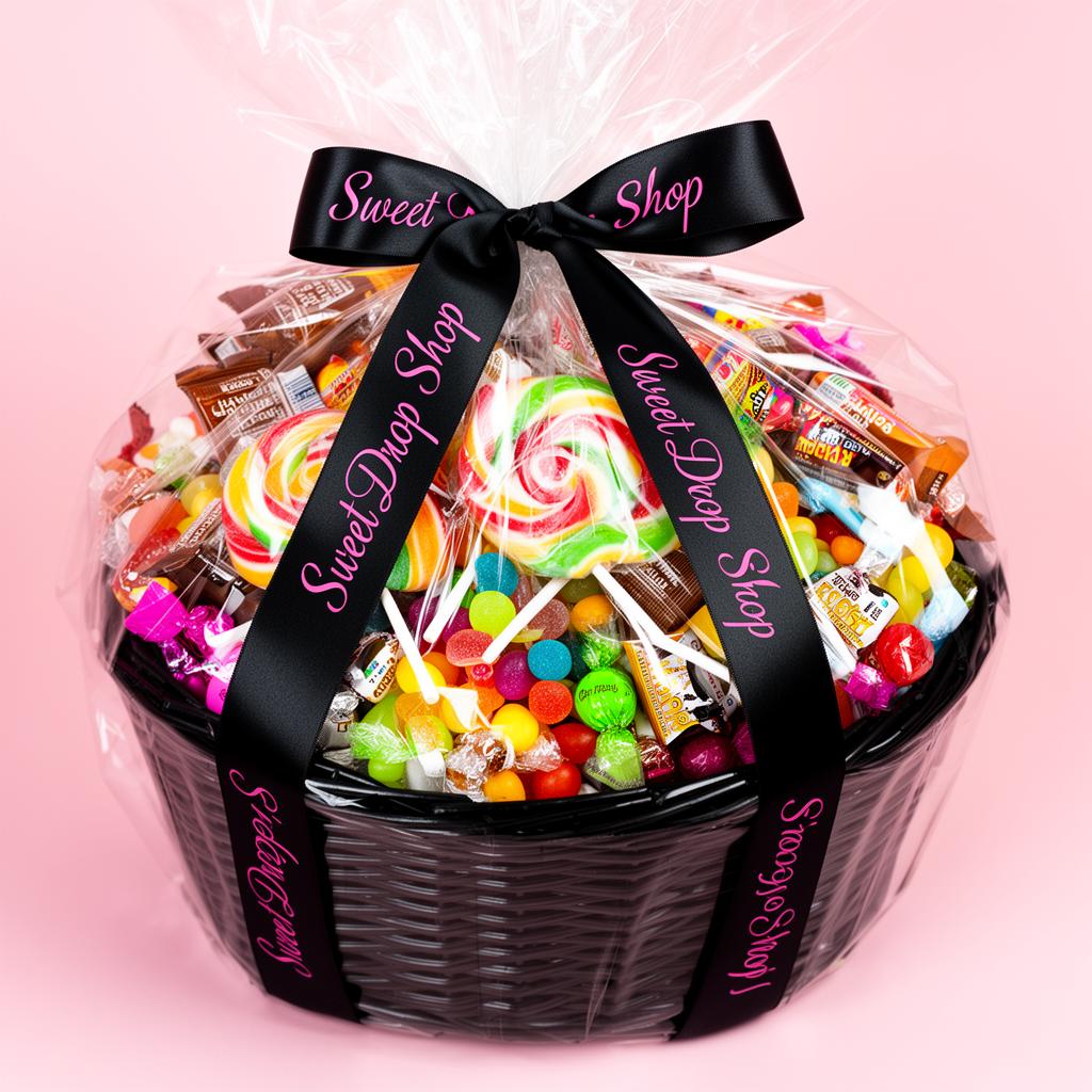 Black Woven Basket